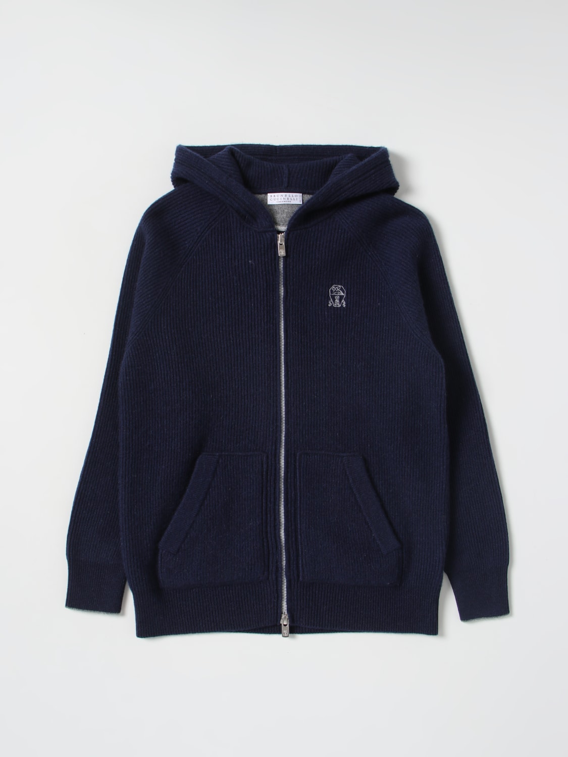 Boys zip up discount sweater