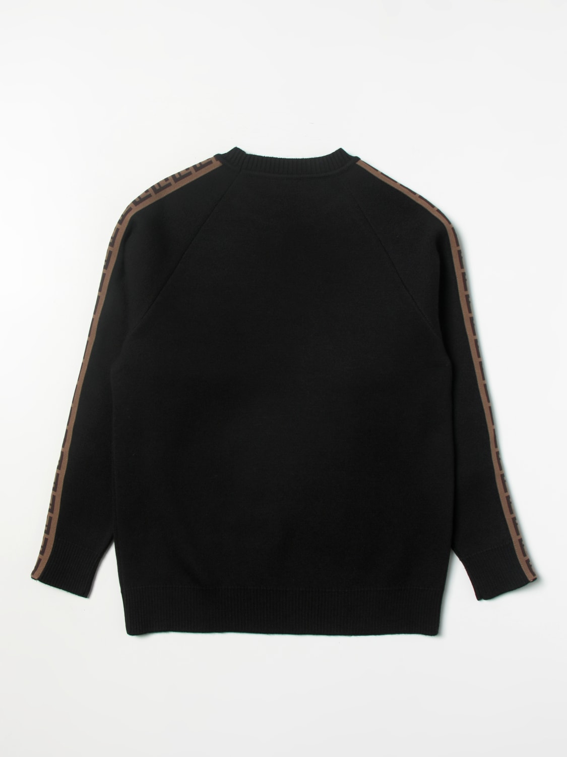 Fendi Kids Outlet sweater for girls Black Fendi Kids sweater