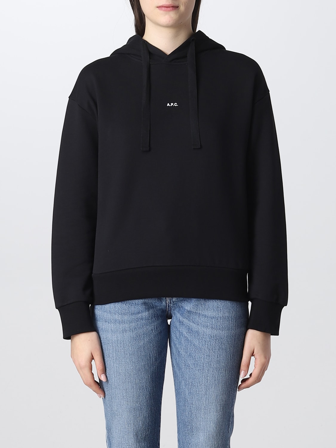 A.p.c. Outlet sweatshirt for woman Black A.p.c. sweatshirt