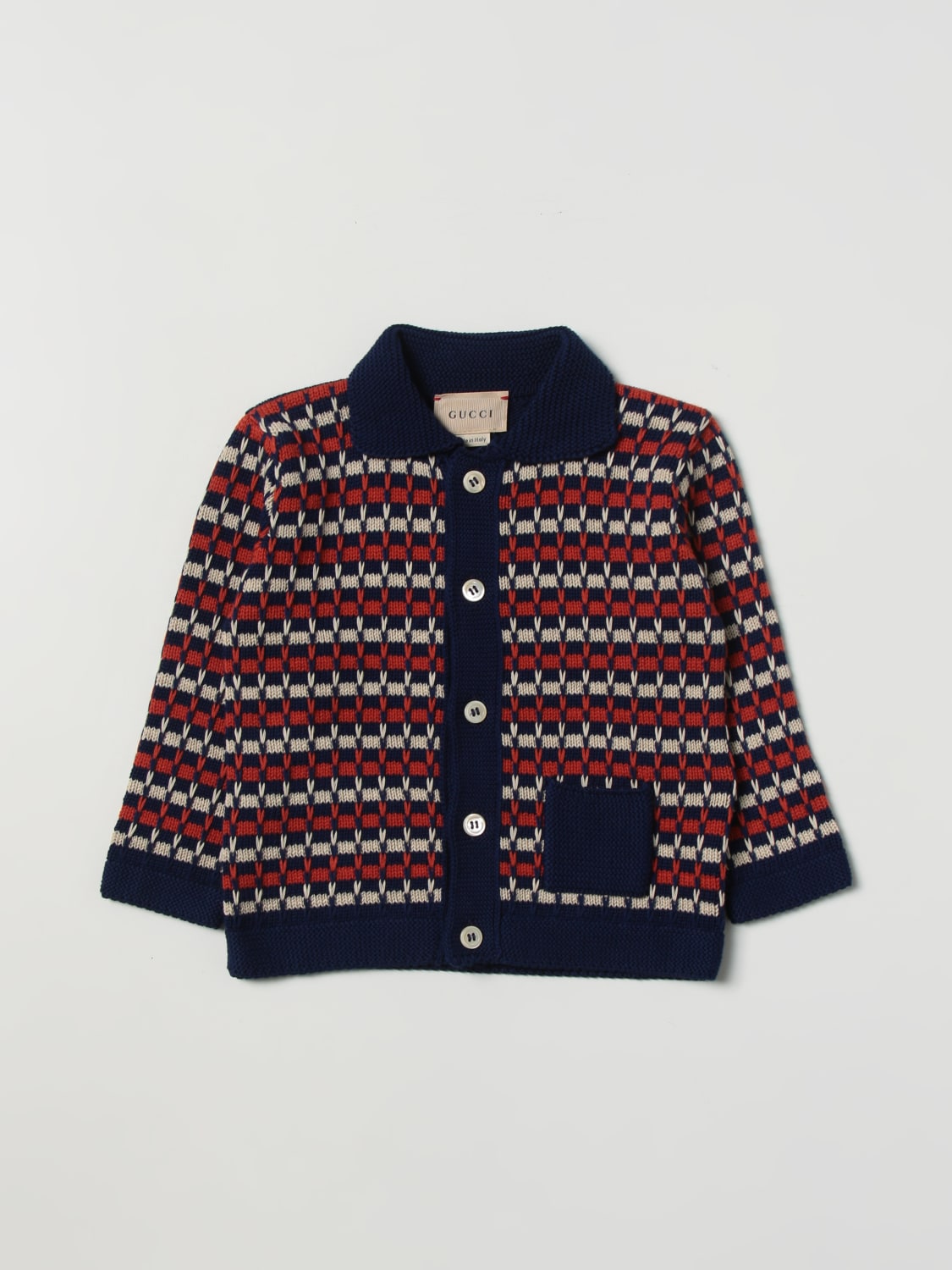 Gucci on sale blue cardigan