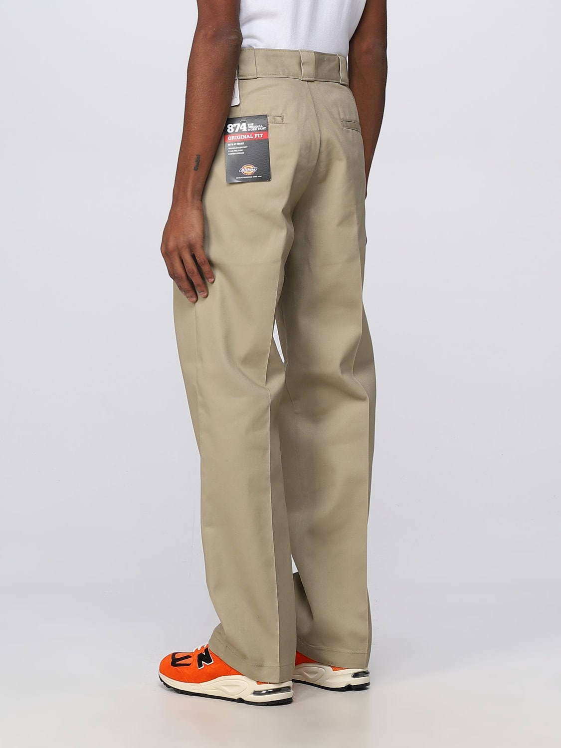 Dickies Outlet: pants for man - Beige  Dickies pants DK0A4XK6 online at
