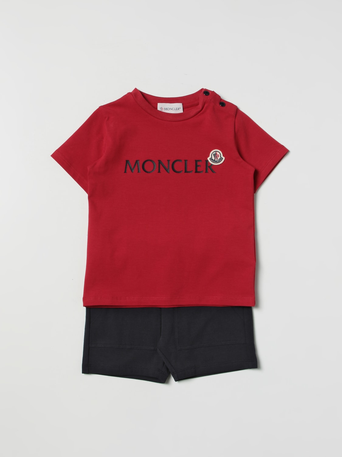 Monclerアウトレット：Tシャツ 幼児 - レッド | GIGLIO.COMオンライン