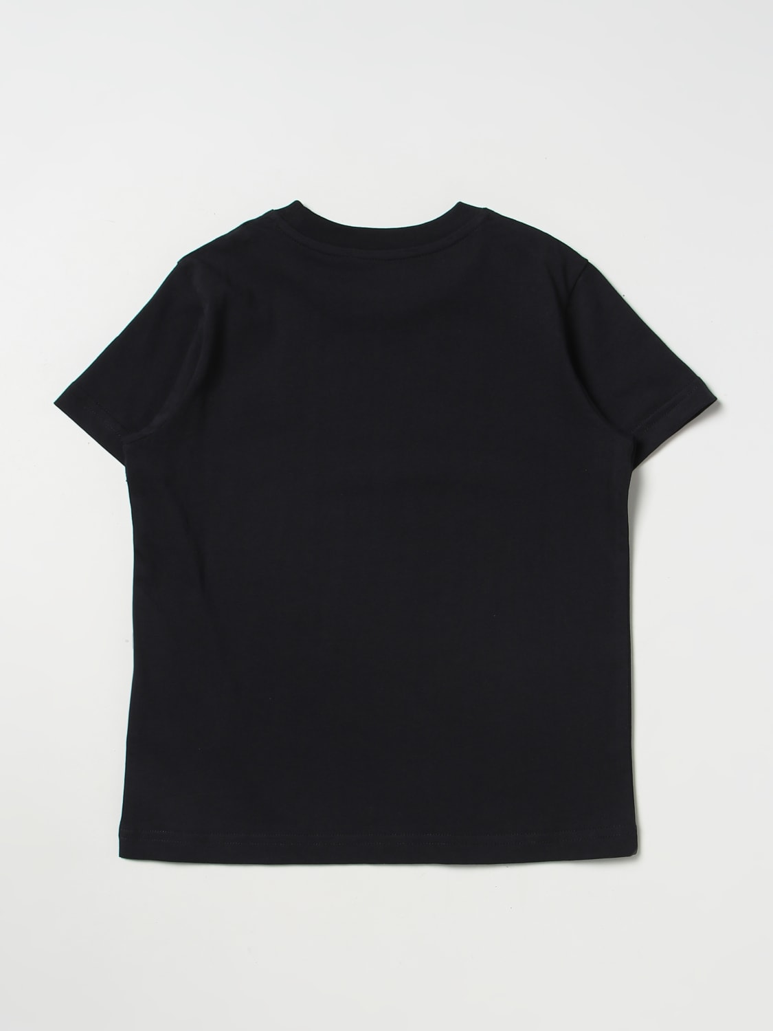 Moncler Outlet: cotton T-shirt - Black | Moncler t-shirt