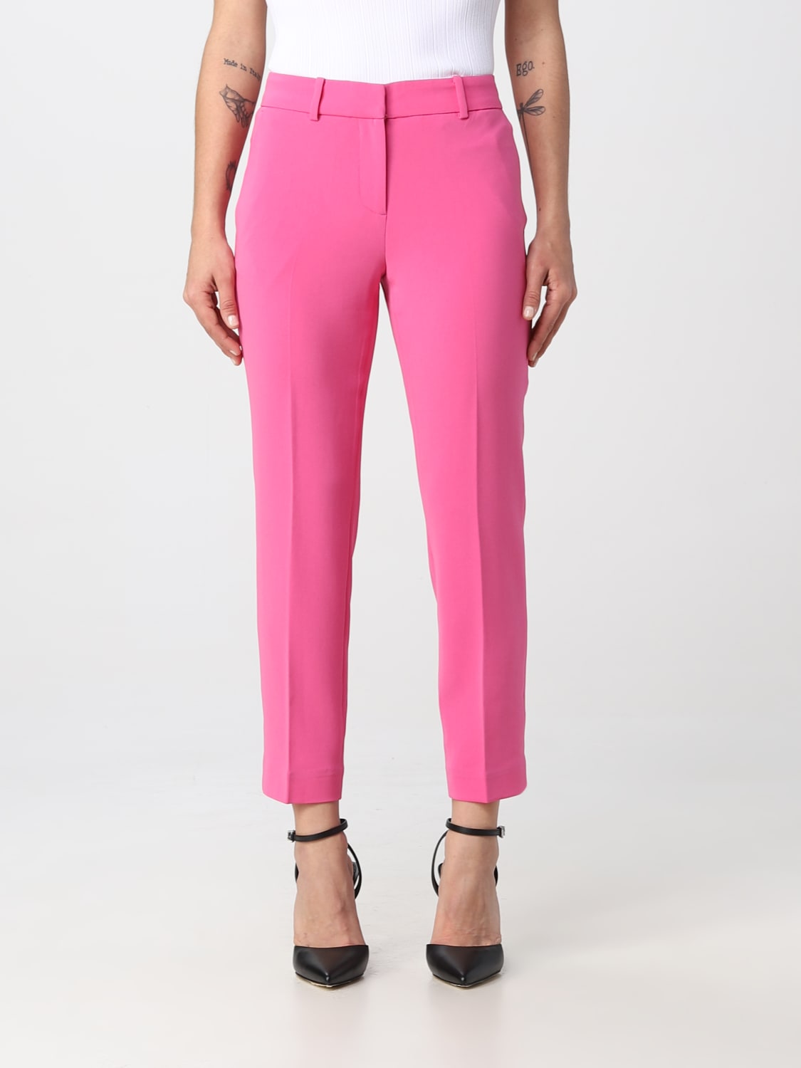 michael kors pants womens pink