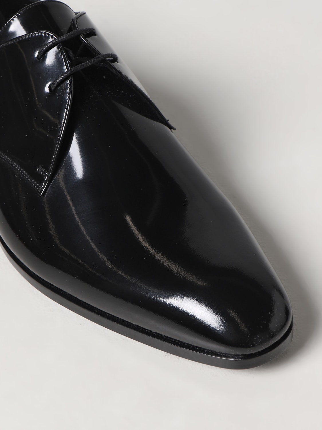 Ysl patent sale leather shoes