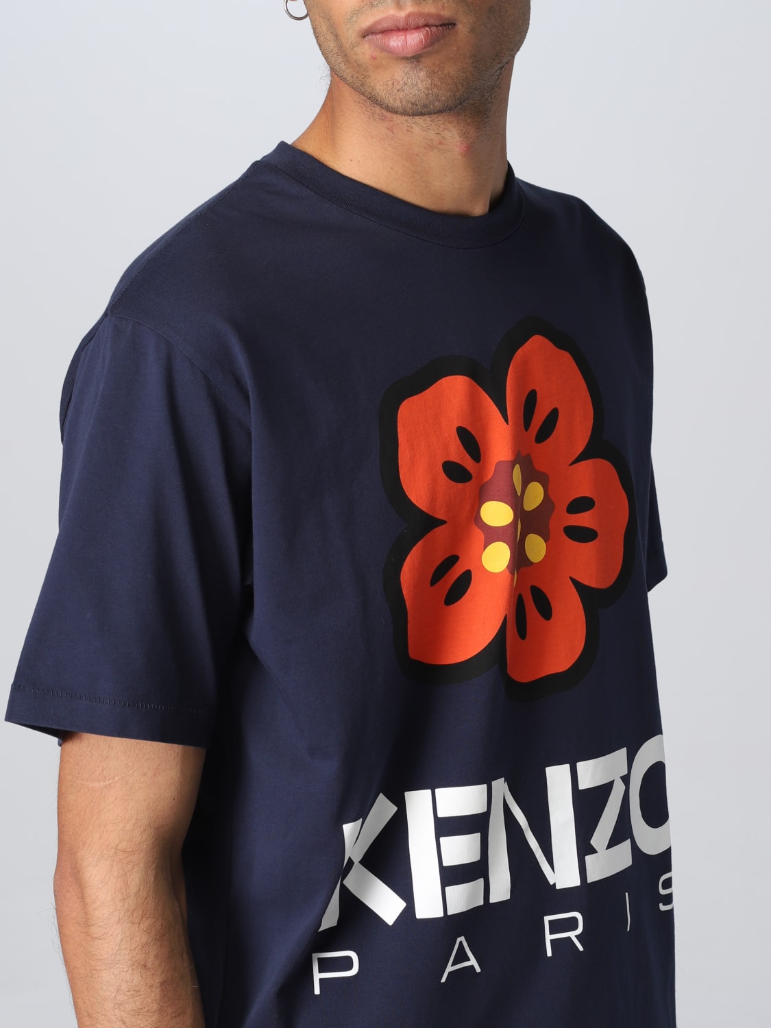 Kenzoアウトレット：Tシャツ メンズ - ブルー | GIGLIO.COMオンライン