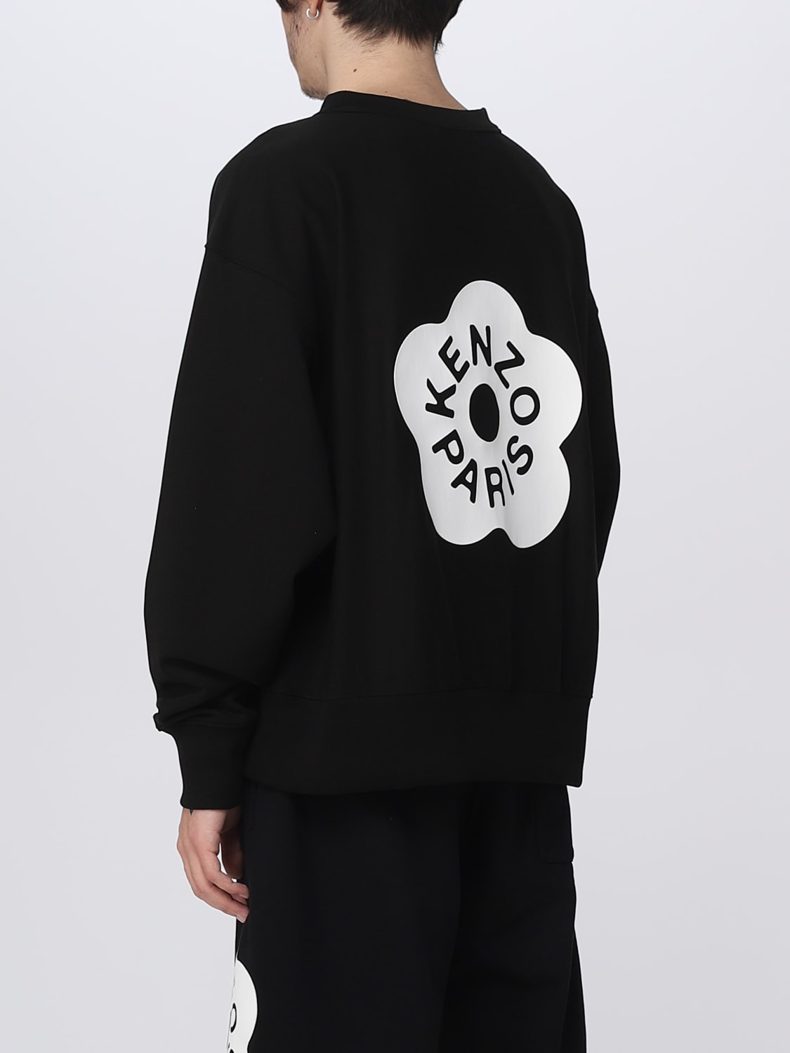 Kenzo Outlet sweatshirt for man Black Kenzo sweatshirt