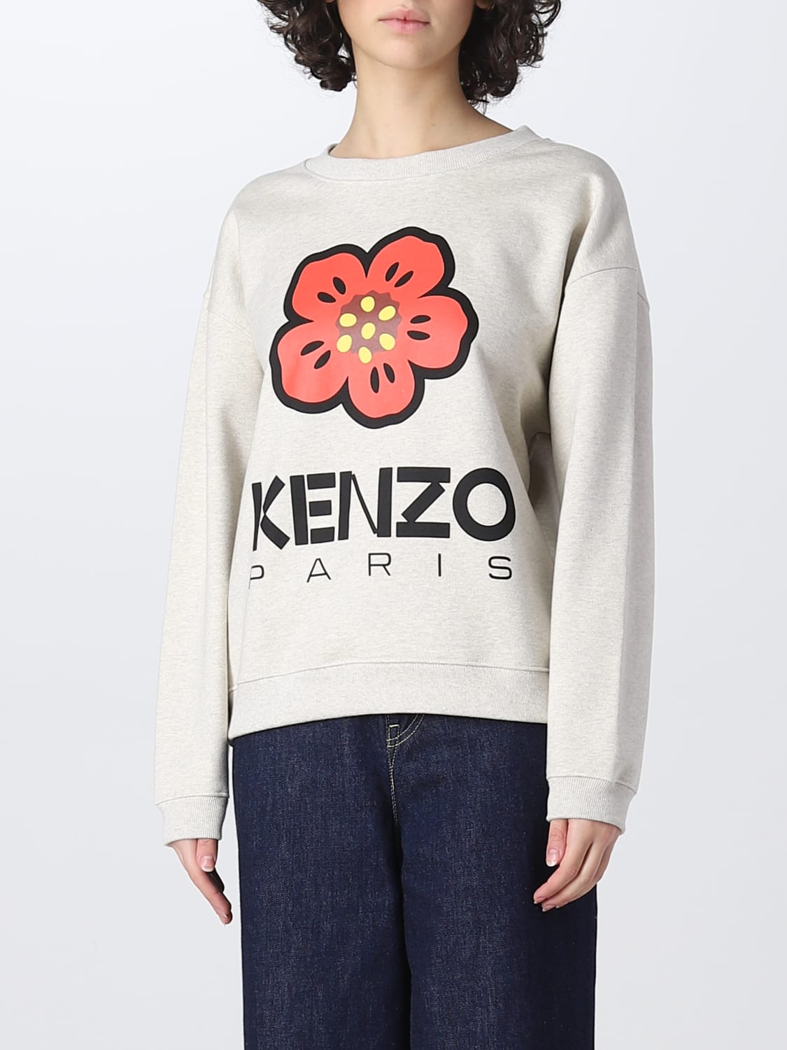 Kenzo grey cheap women's sweatshirt