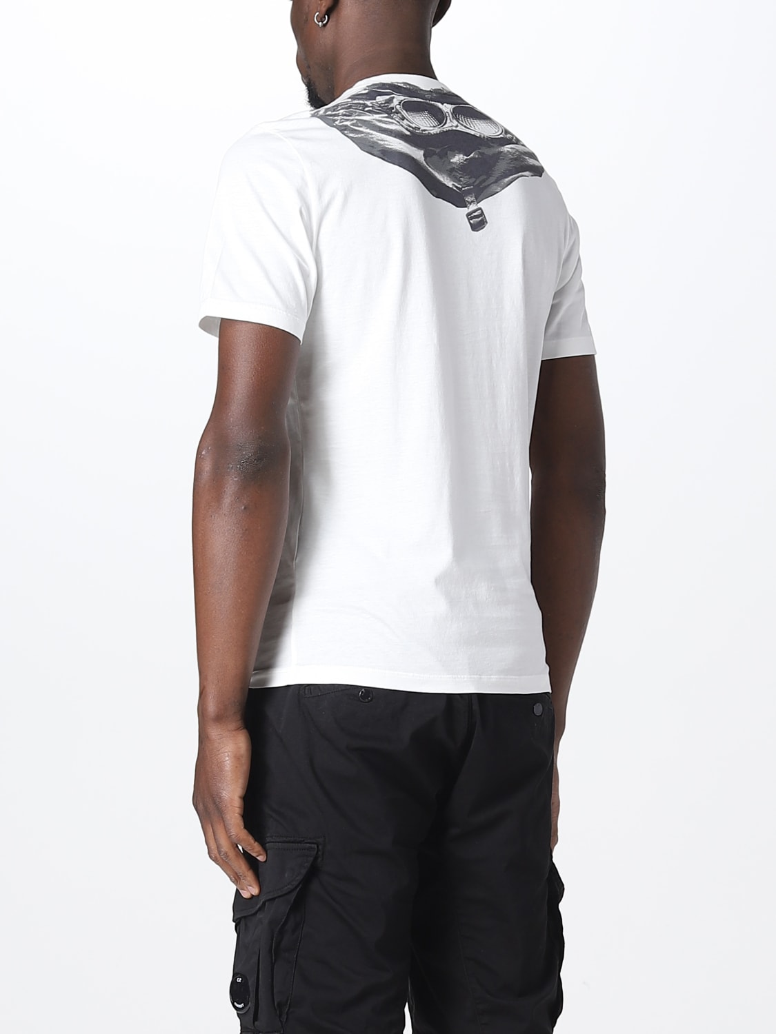 Cp company goggle on sale shirt