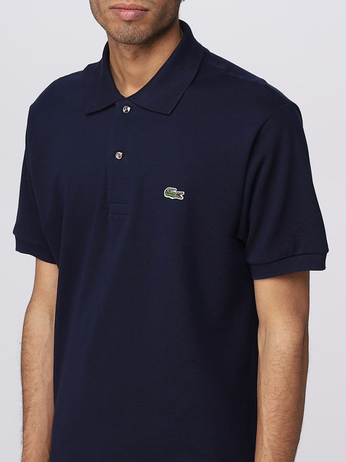 for shirt Lacoste polo at Lacoste Navy Outlet: | shirt online L1212 polo - man