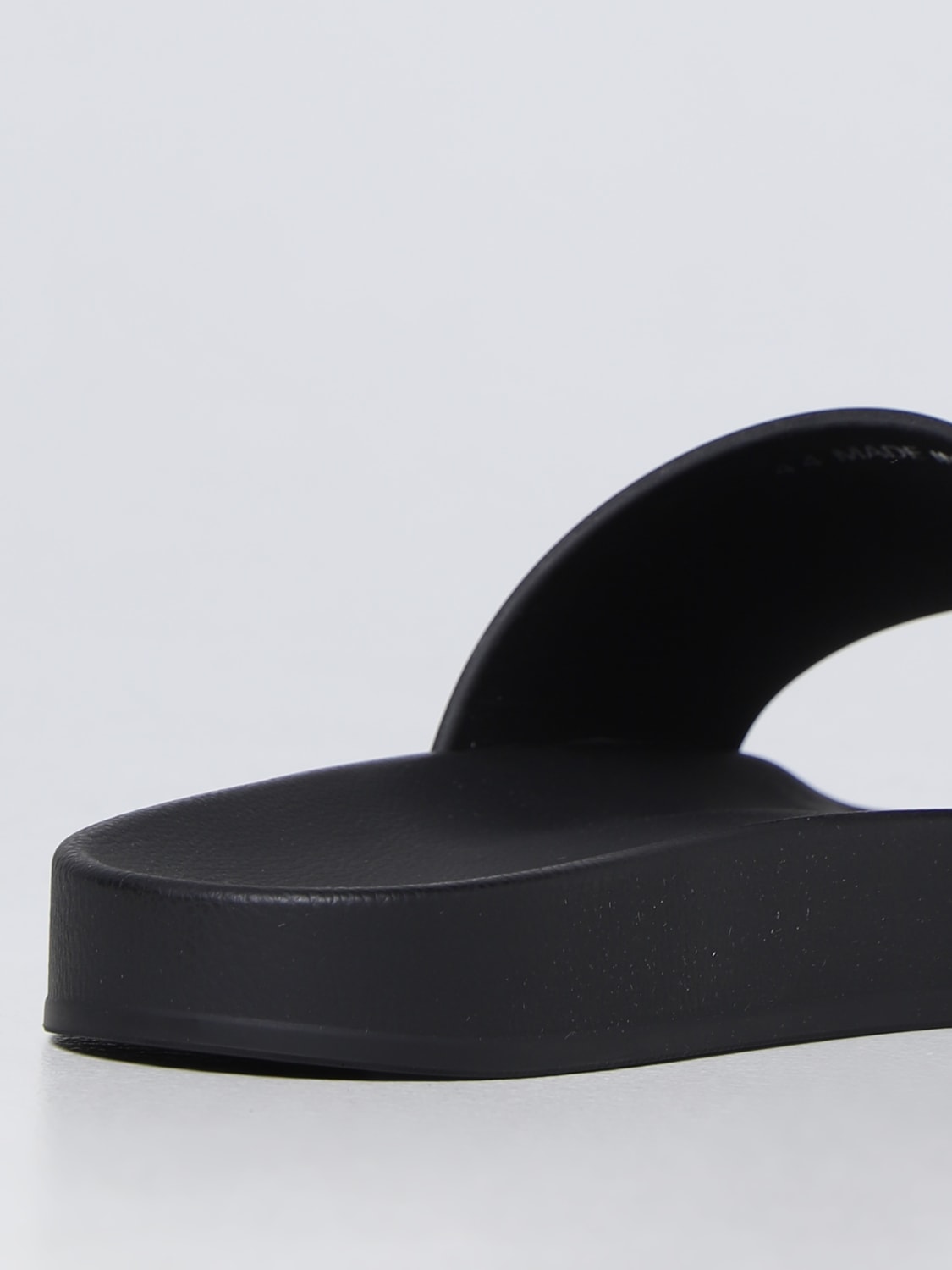 Dsquared2 Outlet Sliders Icon in rubber Black Dsquared2