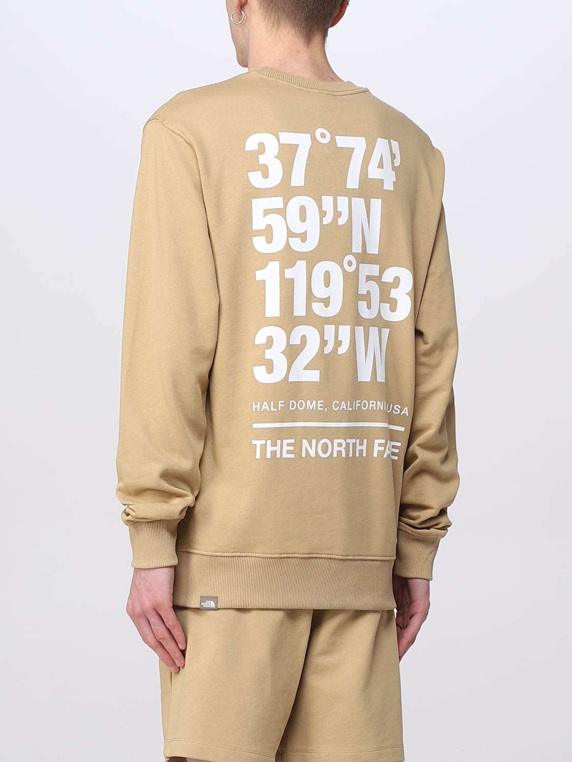 The North Face Outlet sweatshirt for man Kaki The North Face