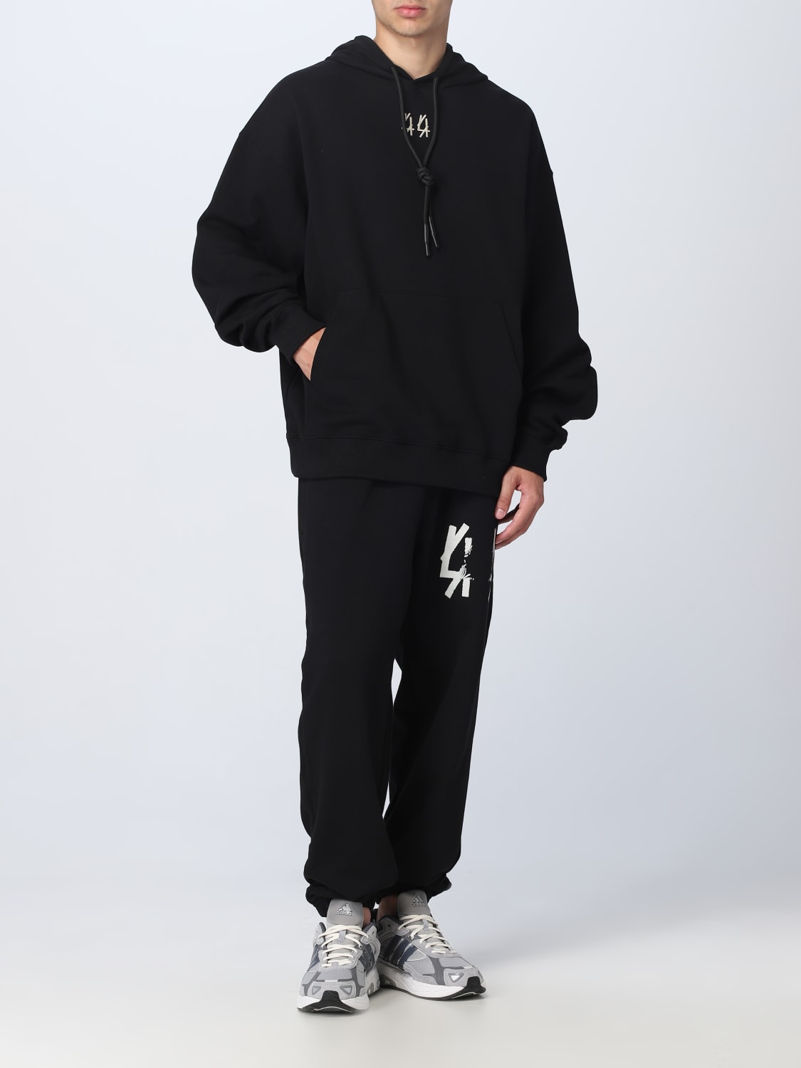 44 LABEL GROUP: Sweatshirt homme - Noir 5  Sweatshirt 44 Label Group  B0030277FA139 en ligne sur