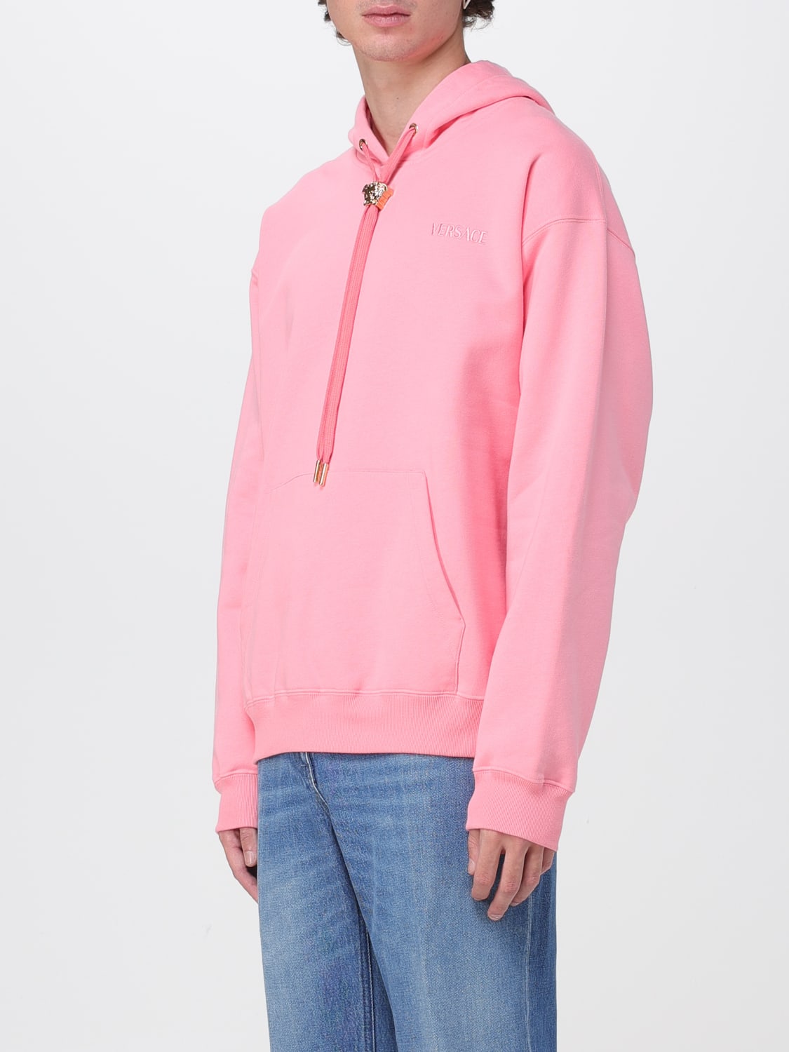 Pink versace outlet hoodie