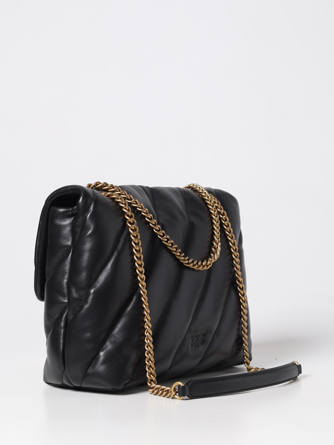 PINKO: Bolso de hombro para mujer, Negro  Bolso De Hombro Pinko 100037A0F2  en línea en