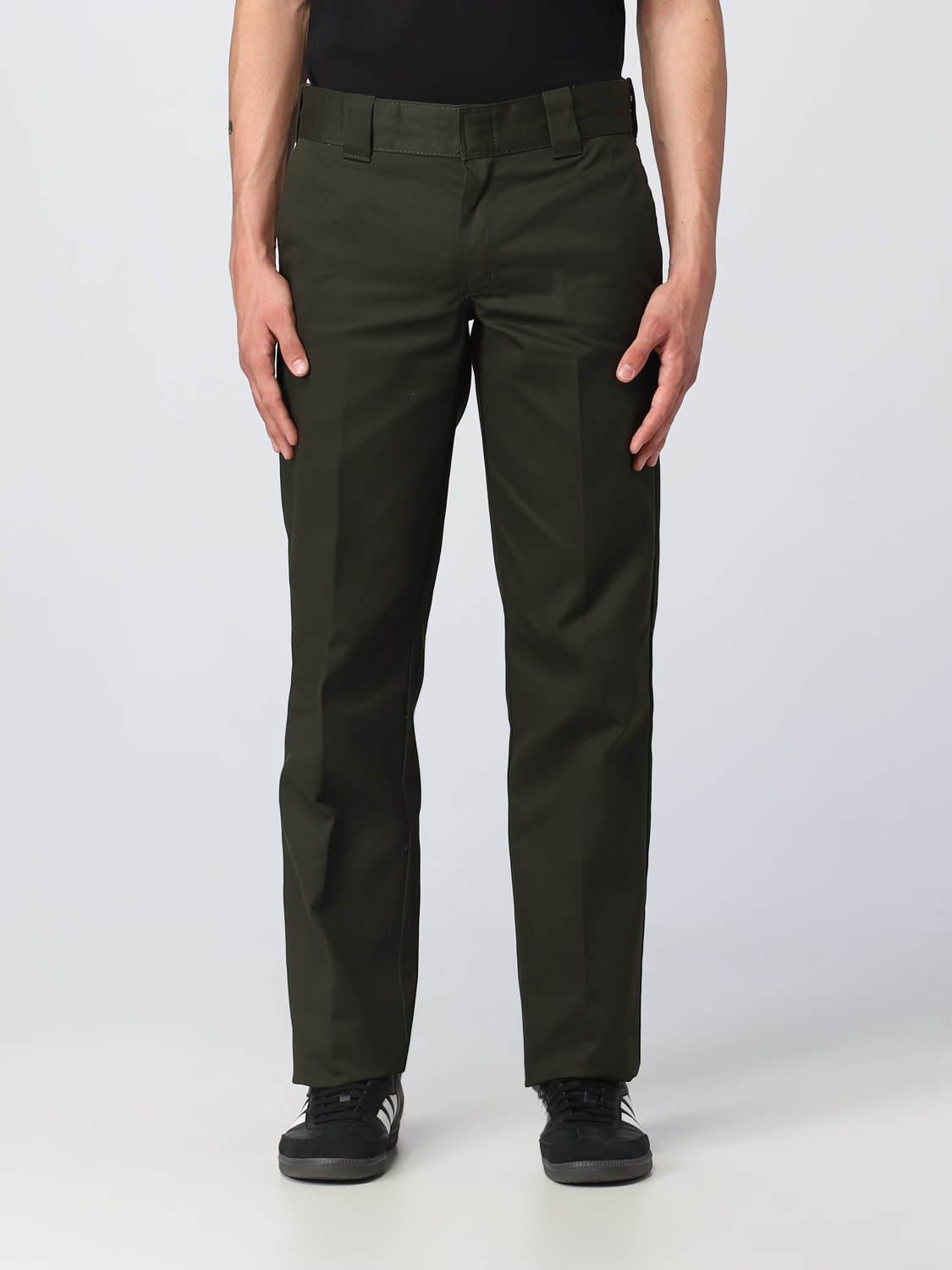 DICKIES: pants for man - Green  Dickies pants DK0A4XK9 online at