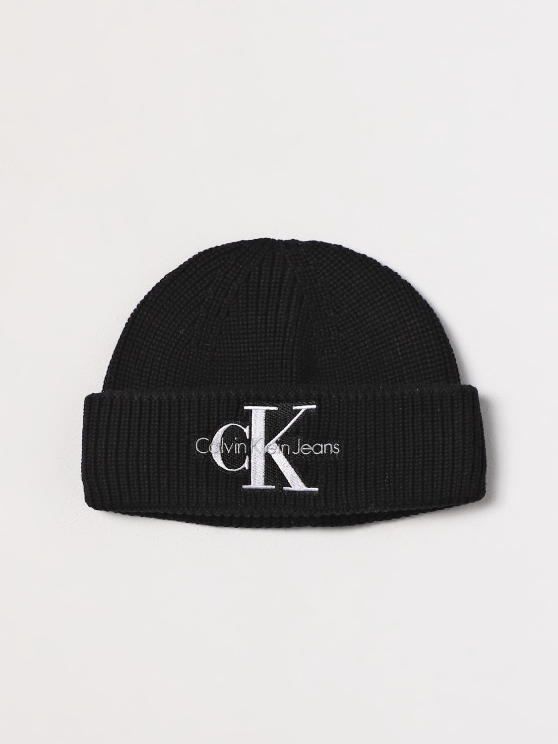 CALVIN KLEIN: hat for at man hat Black K50K510763 online Calvin Klein - 