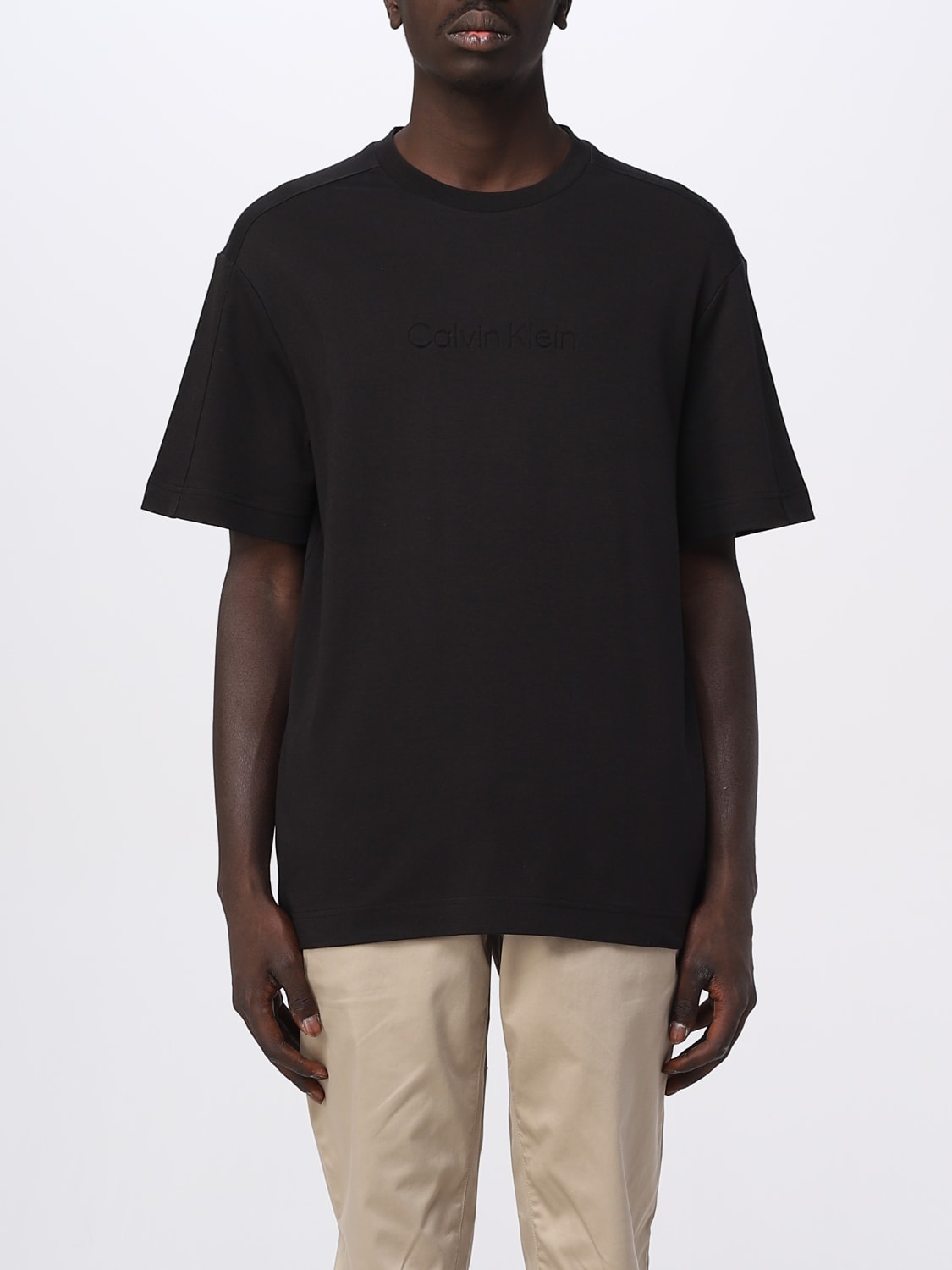 Calvin Klein T-shirt in Black for Men