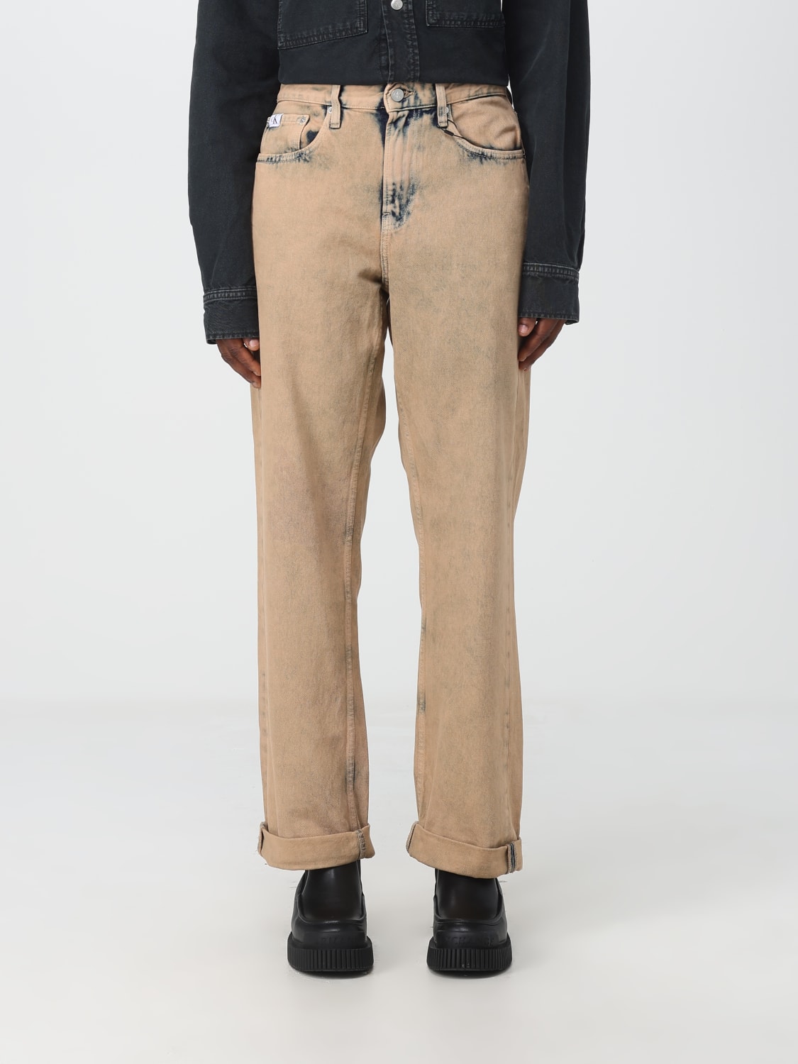 CALVIN KLEIN JEANS: Damen Jeans - Beige | Calvin Klein Jeans Jeans  J30J324235 online auf