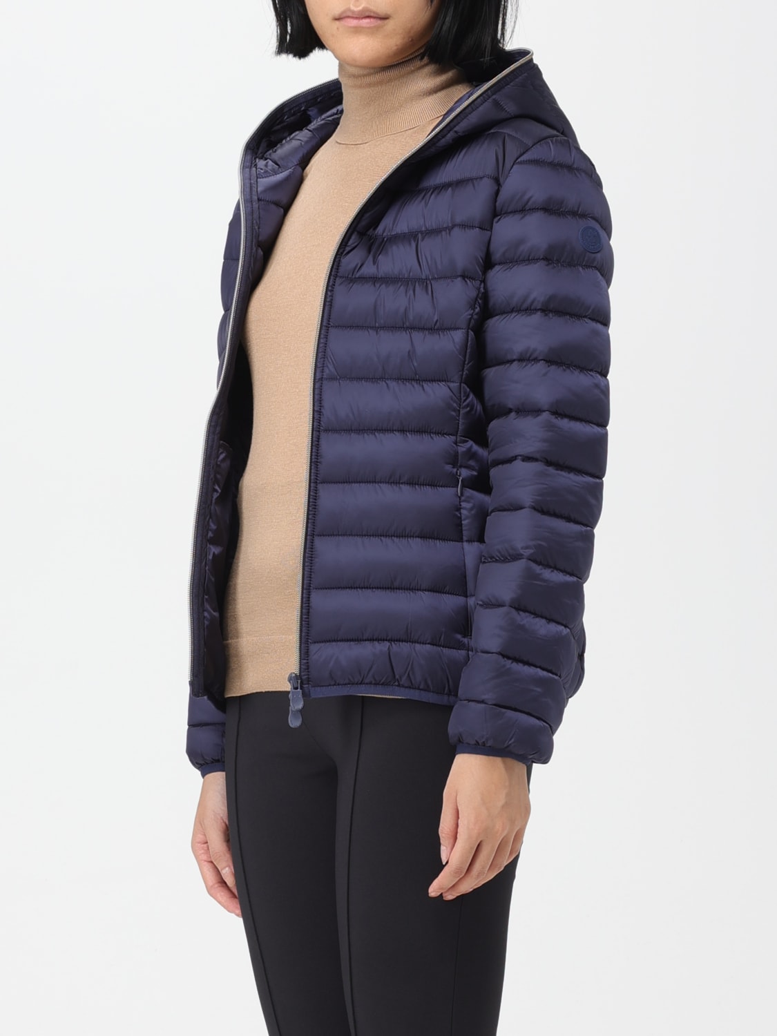 SAVE THE DUCK: jacket for woman - Blue 1 | Save The Duck jacket ...