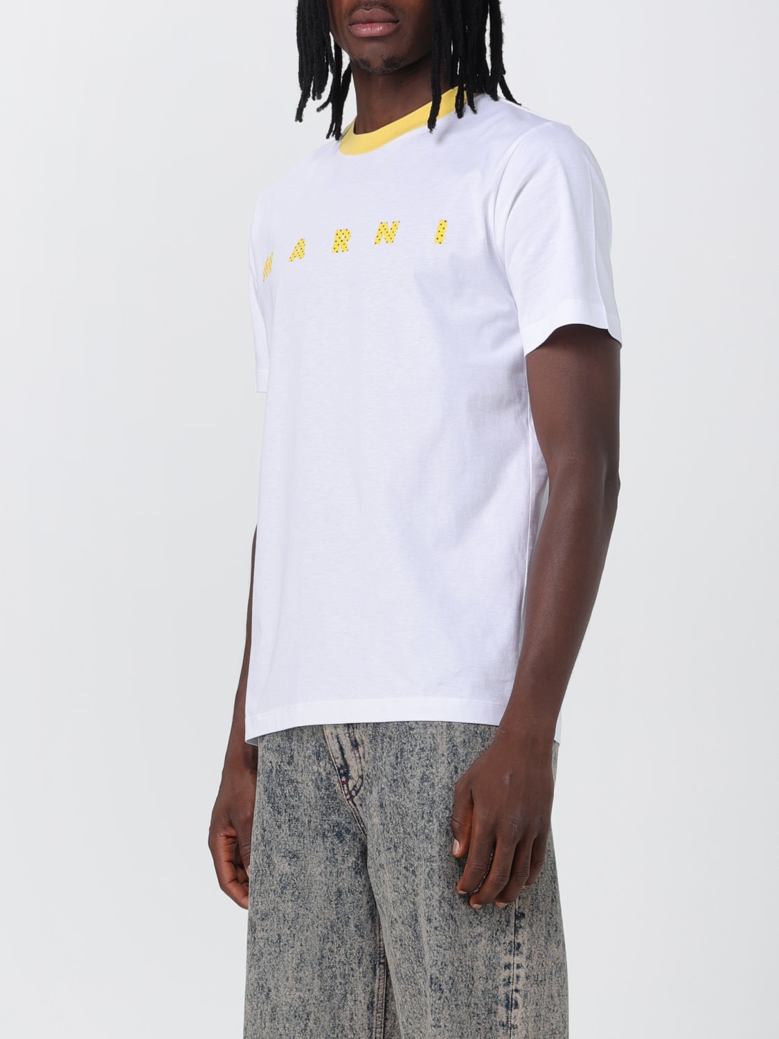 MARNI：Tシャツ メンズ - ホワイト | GIGLIO.COMオンラインのMarni T