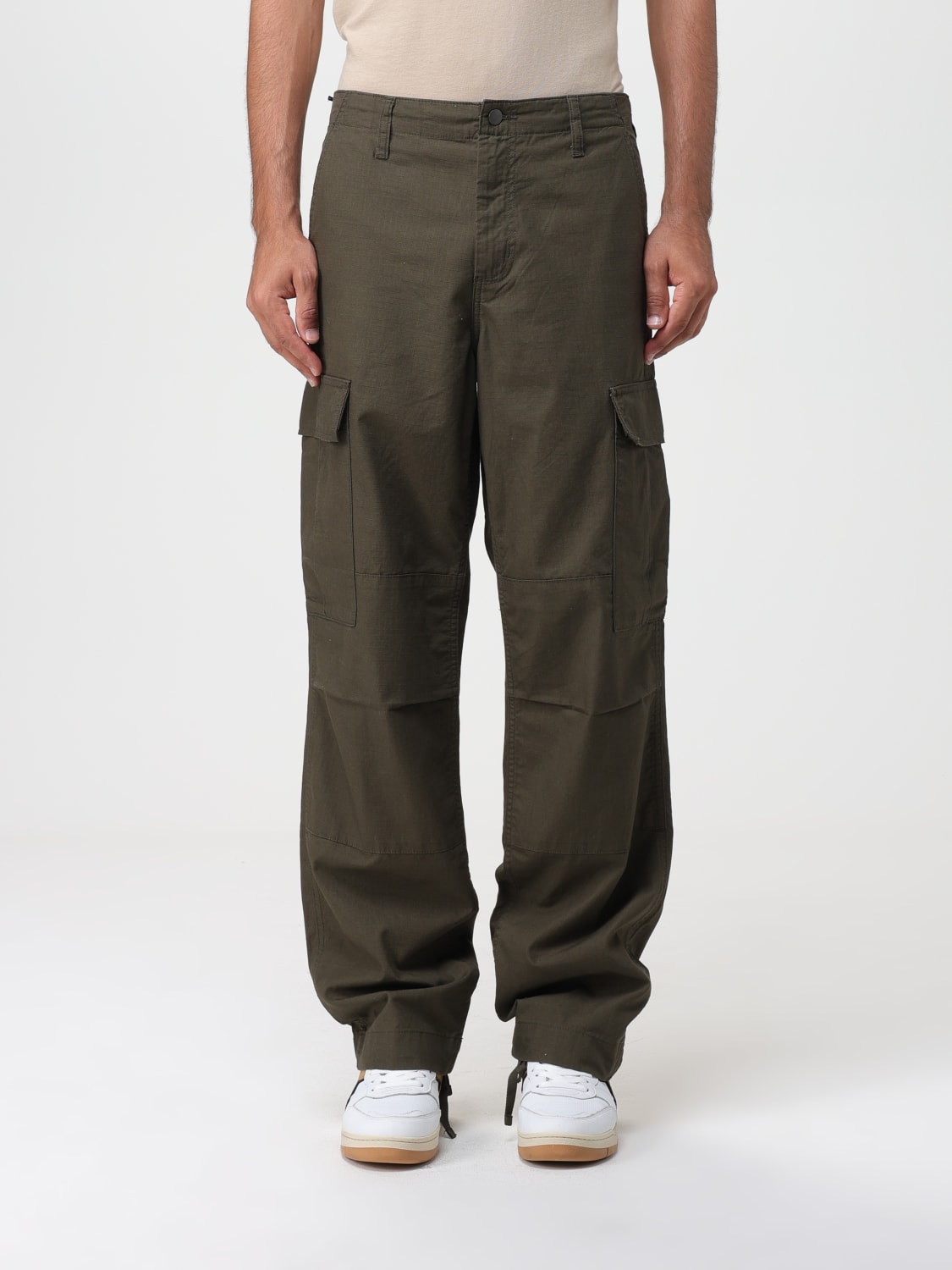 CARHARTT WIP: pants for man - Green | Carhartt Wip pants I032467 online ...