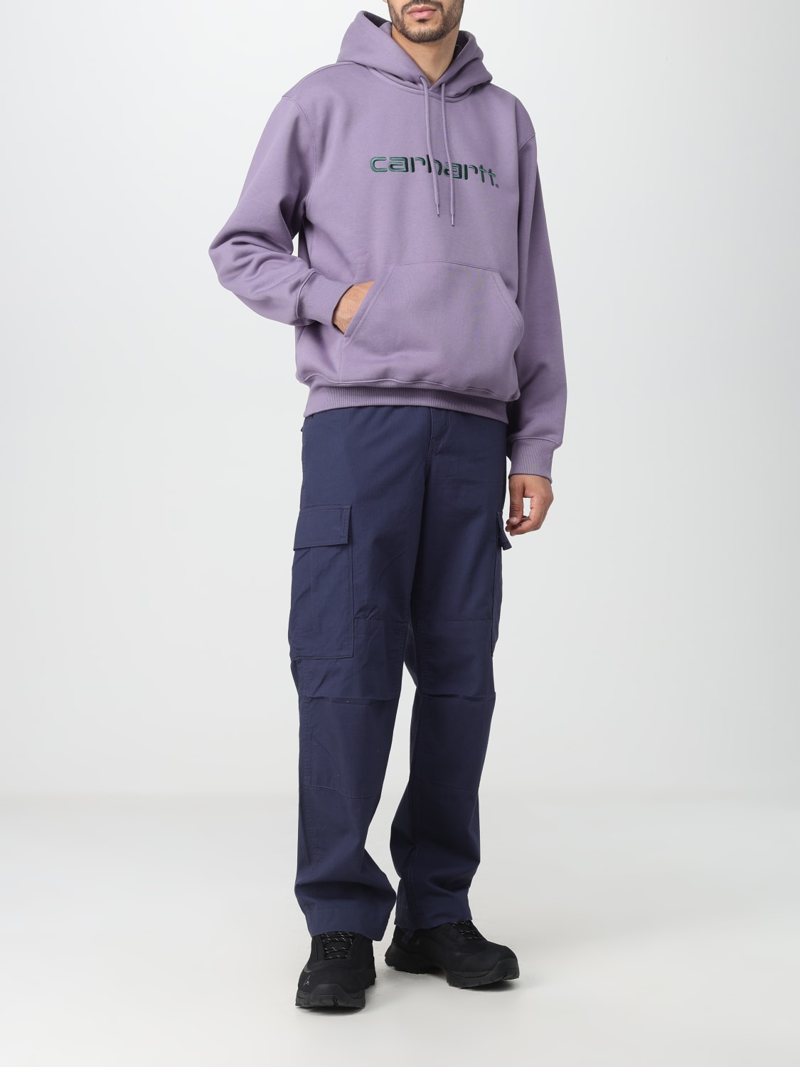 CARHARTT WIP: Sweatshirt homme - Violet  Sweatshirt Carhartt Wip I030547  en ligne sur