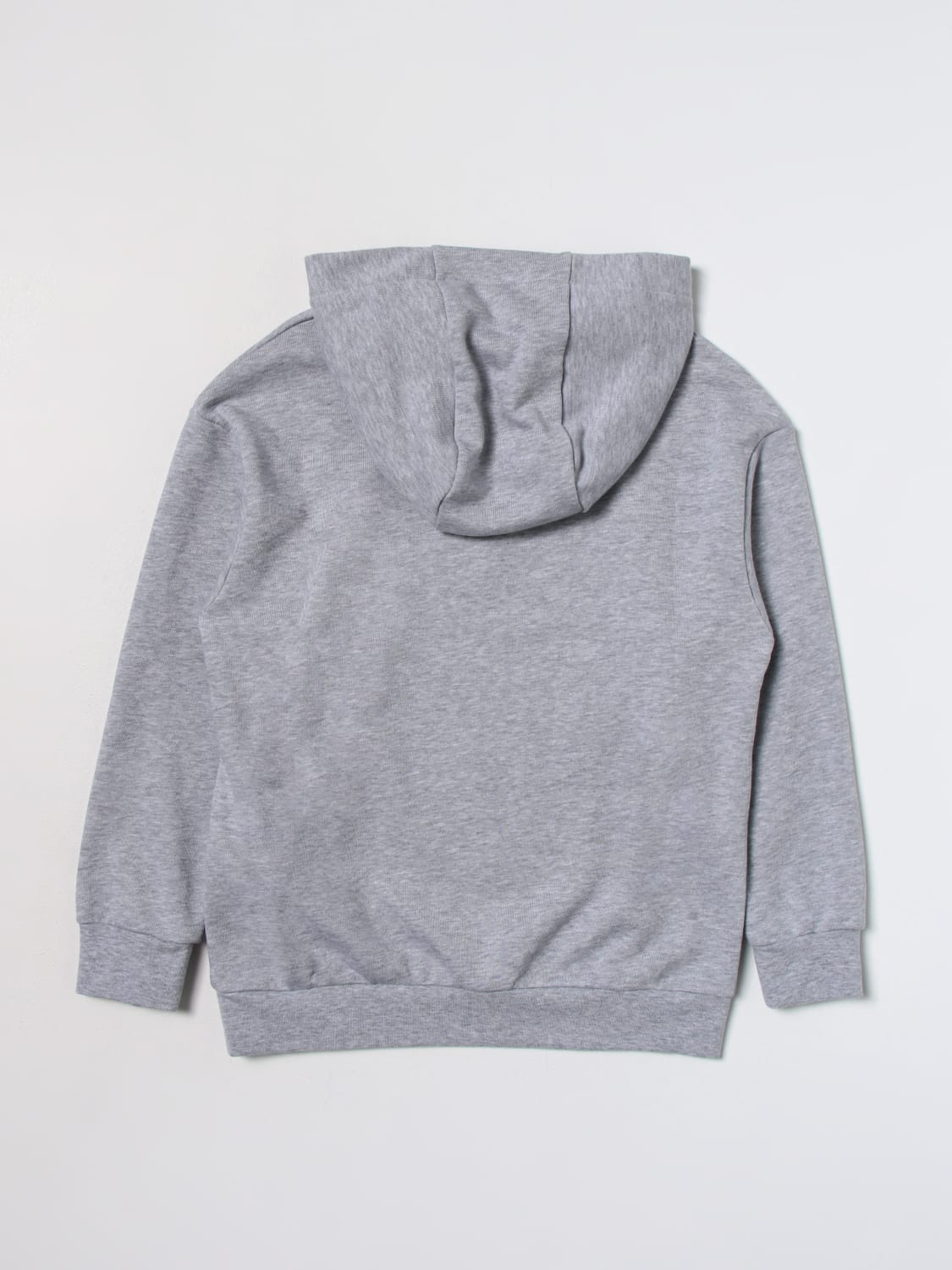 FENDI KIDS sweatshirt in cotton jersey Grey Fendi Kids