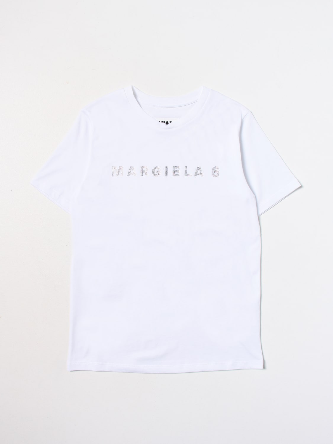 MM6 MAISON MARGIELA: t-shirt for girls - White | Mm6 Maison