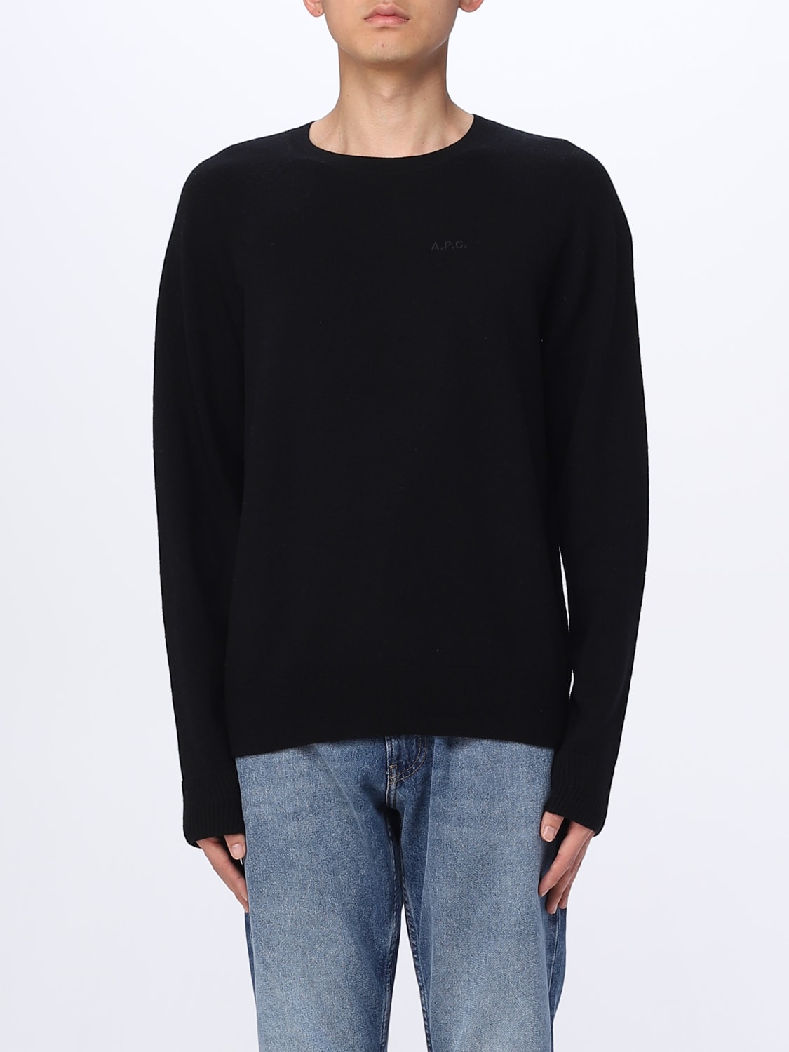 A.P.C. sweater for man Black A.p.c. sweater WVBBYH23225