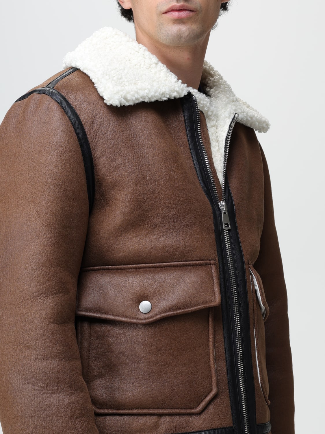 Apc shearling on sale