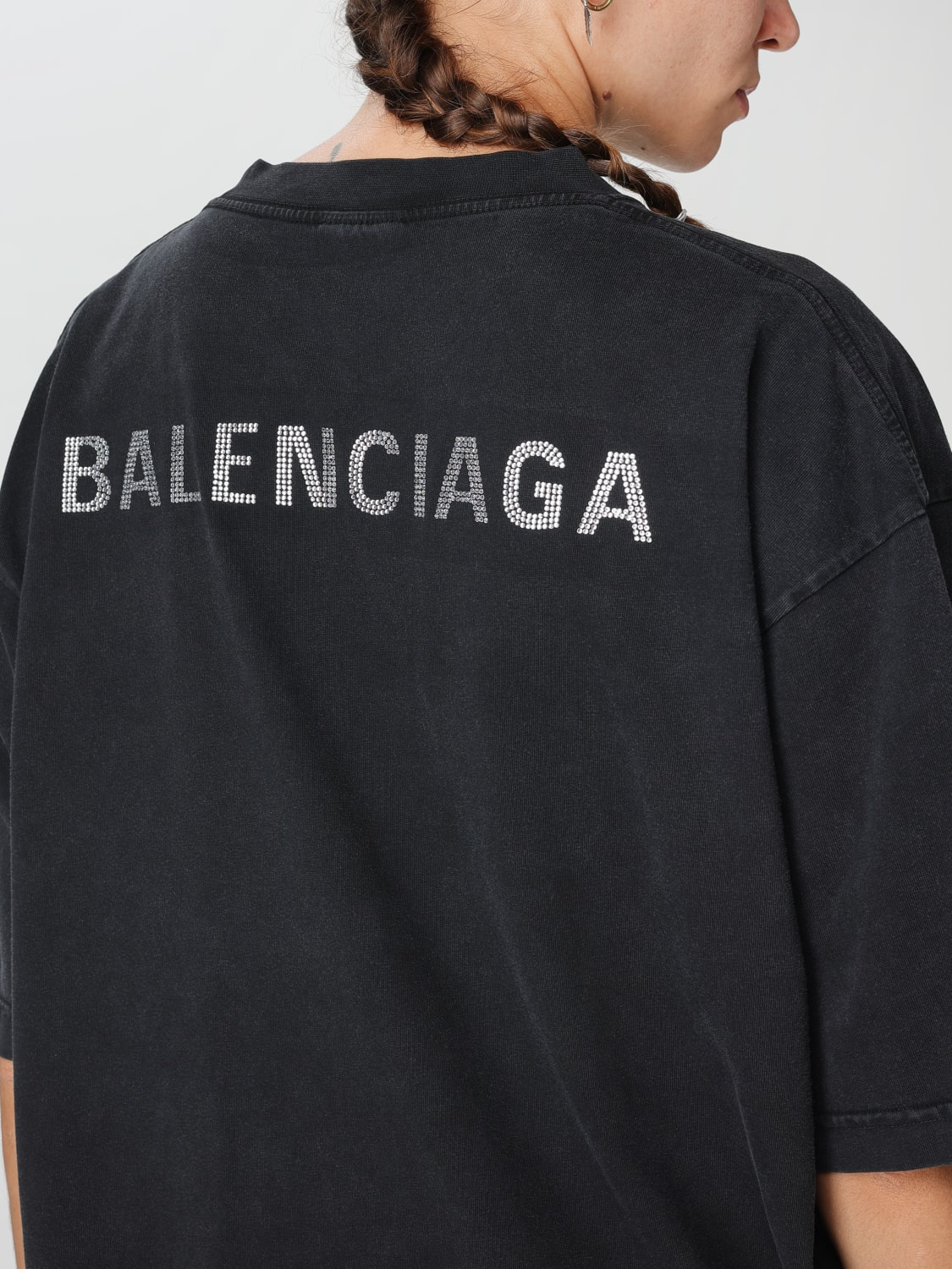 BALENCIAGA：Tシャツ レディース - ブラック | GIGLIO.COMオンラインの ...