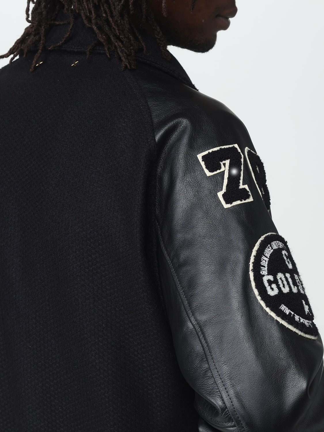 GOLDEN GOOSE: jacket for men - Black | Golden Goose jacket