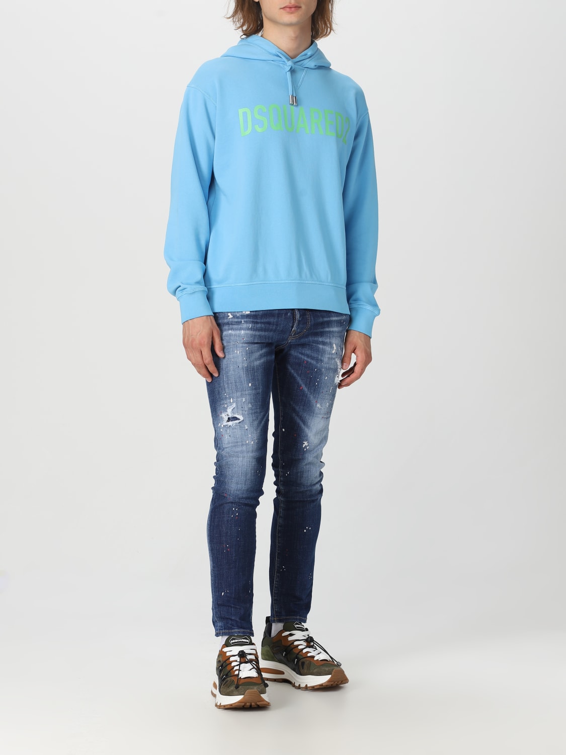 Dsquared hotsell sweatshirt blue