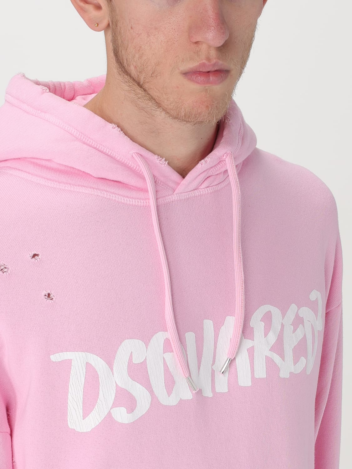 Dsquared on sale hoodie pink