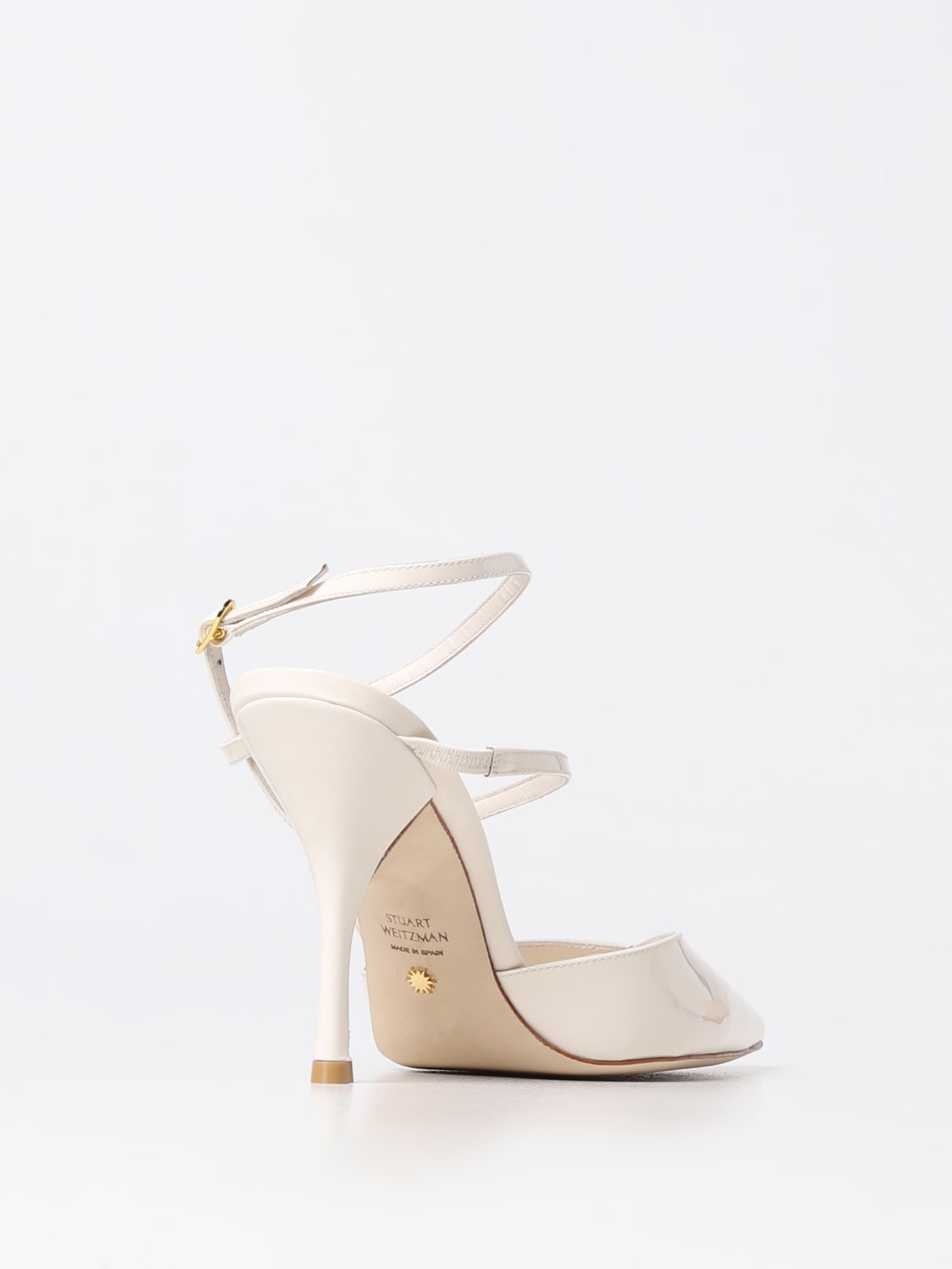 Stuart weitzman gold on sale shoes