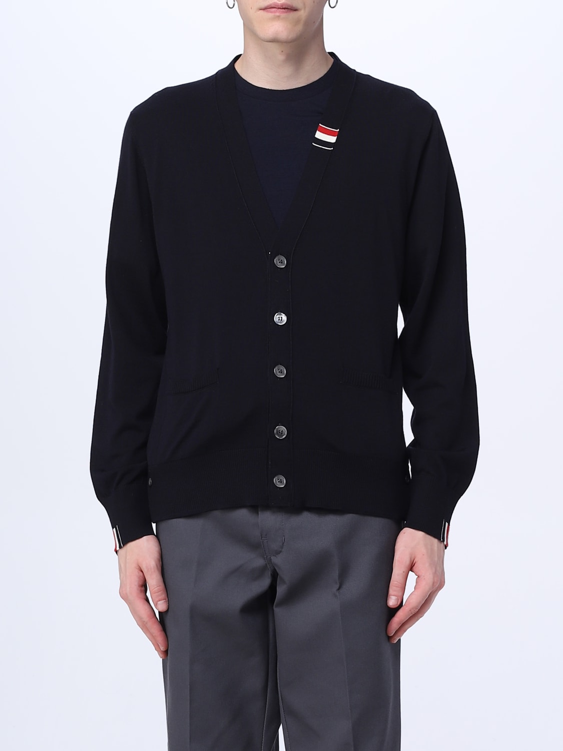 Thom browne hotsell long cardigan