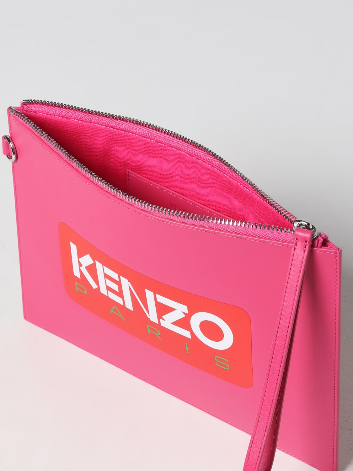 KENZO：クラッチバッグ レディース - フューシャ | GIGLIO.COM ...