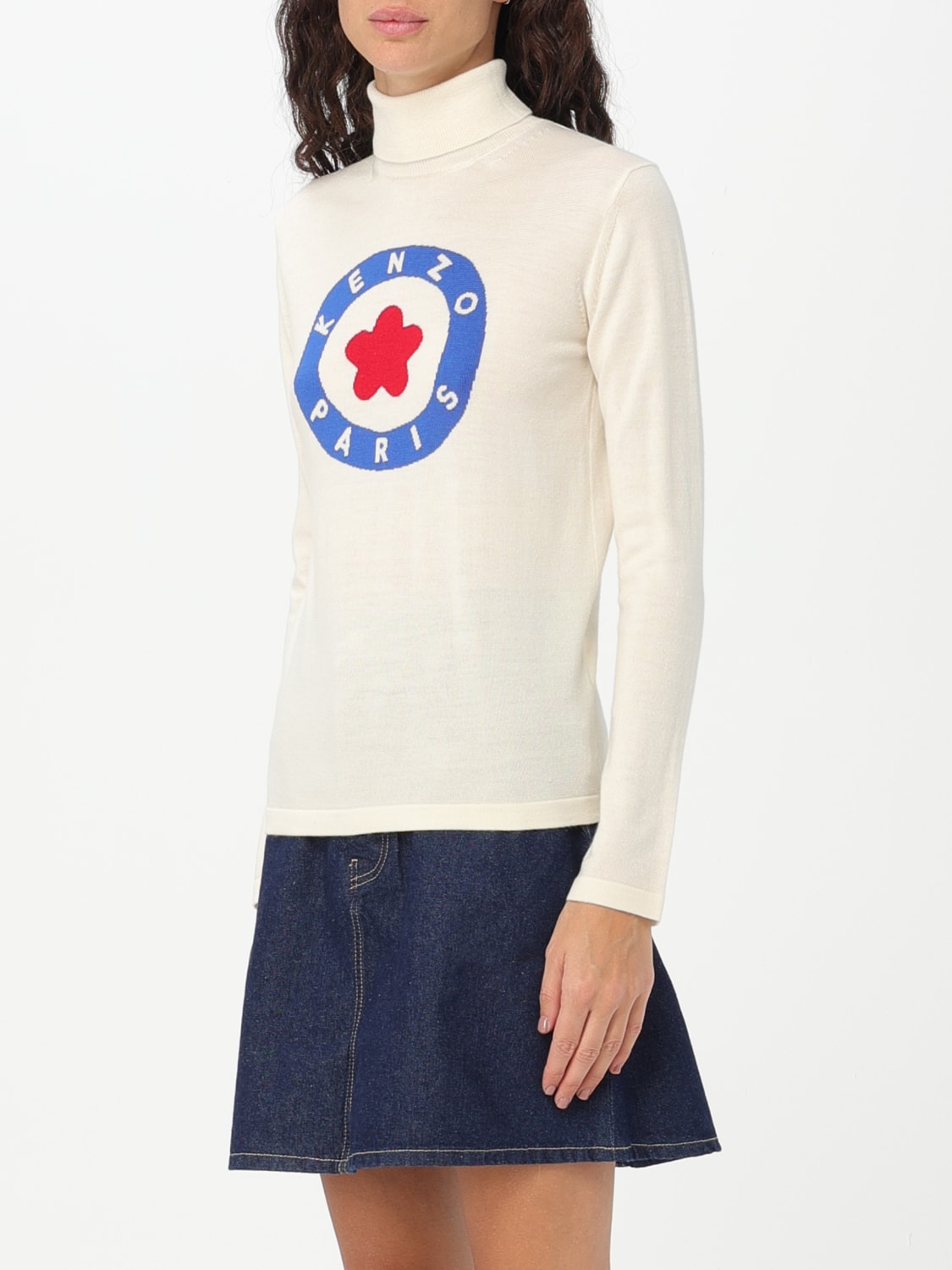 Kenzo jumper on sale womens white