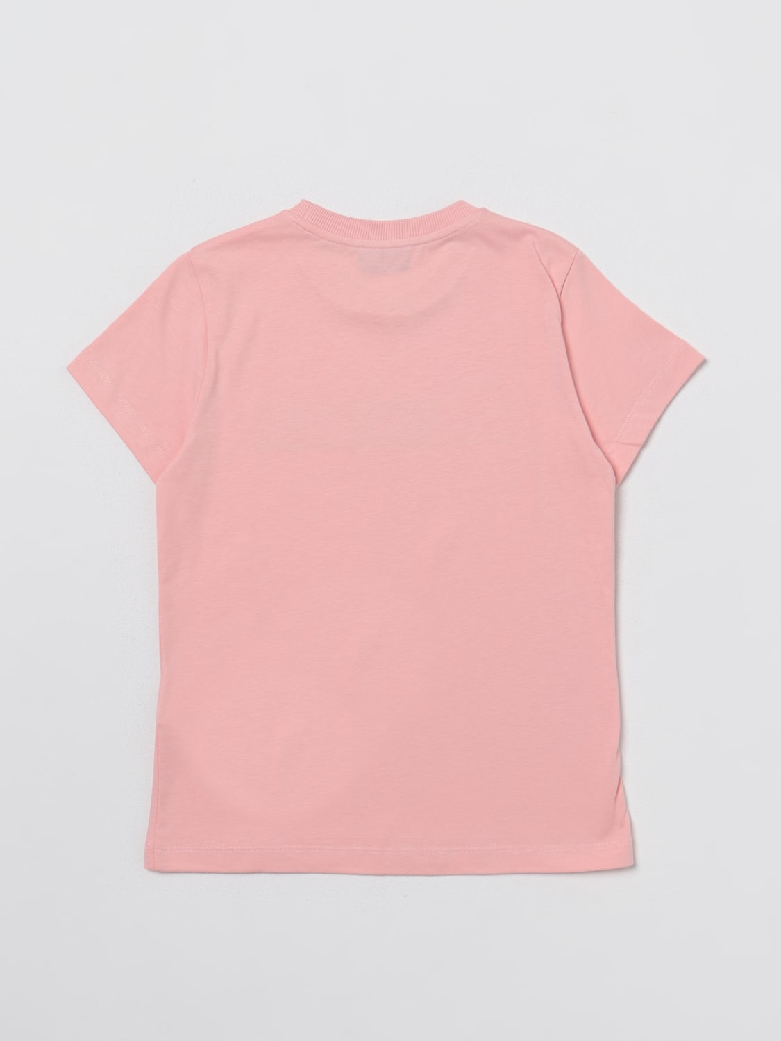 MOSCHINO KID: t-shirt in cotton - Pink | Moschino Kid t-shirt ...