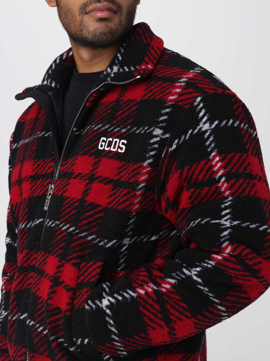 GCDS：ジャケット メンズ - レッド | GIGLIO.COMオンラインのGcds