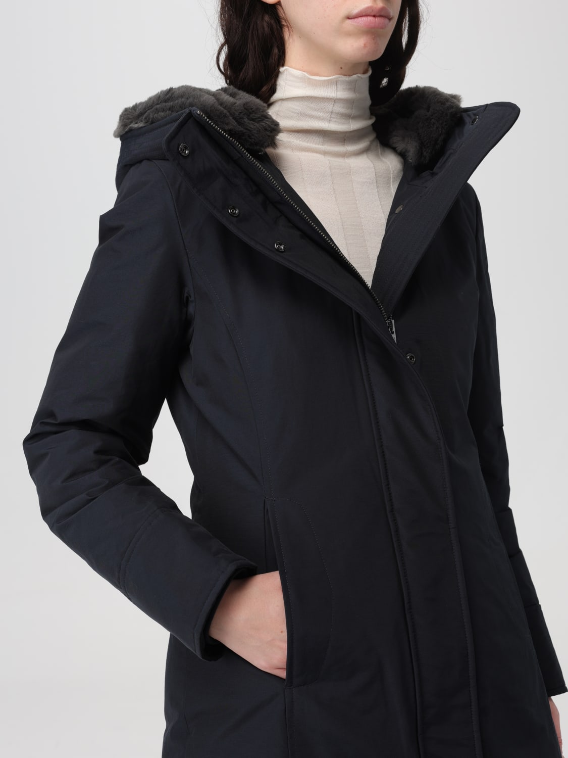 WOOLRICH: jacket for woman - Blue | Woolrich jacket