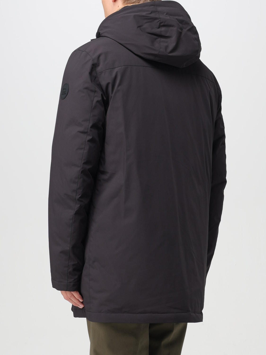 WOOLRICH: jacket for man - Black | Woolrich jacket CFWOOU0803MRUT3339 ...