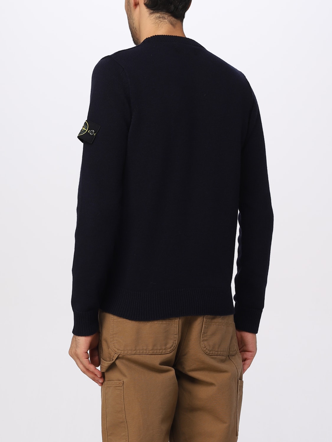 STONE ISLAND Sweater in khaki