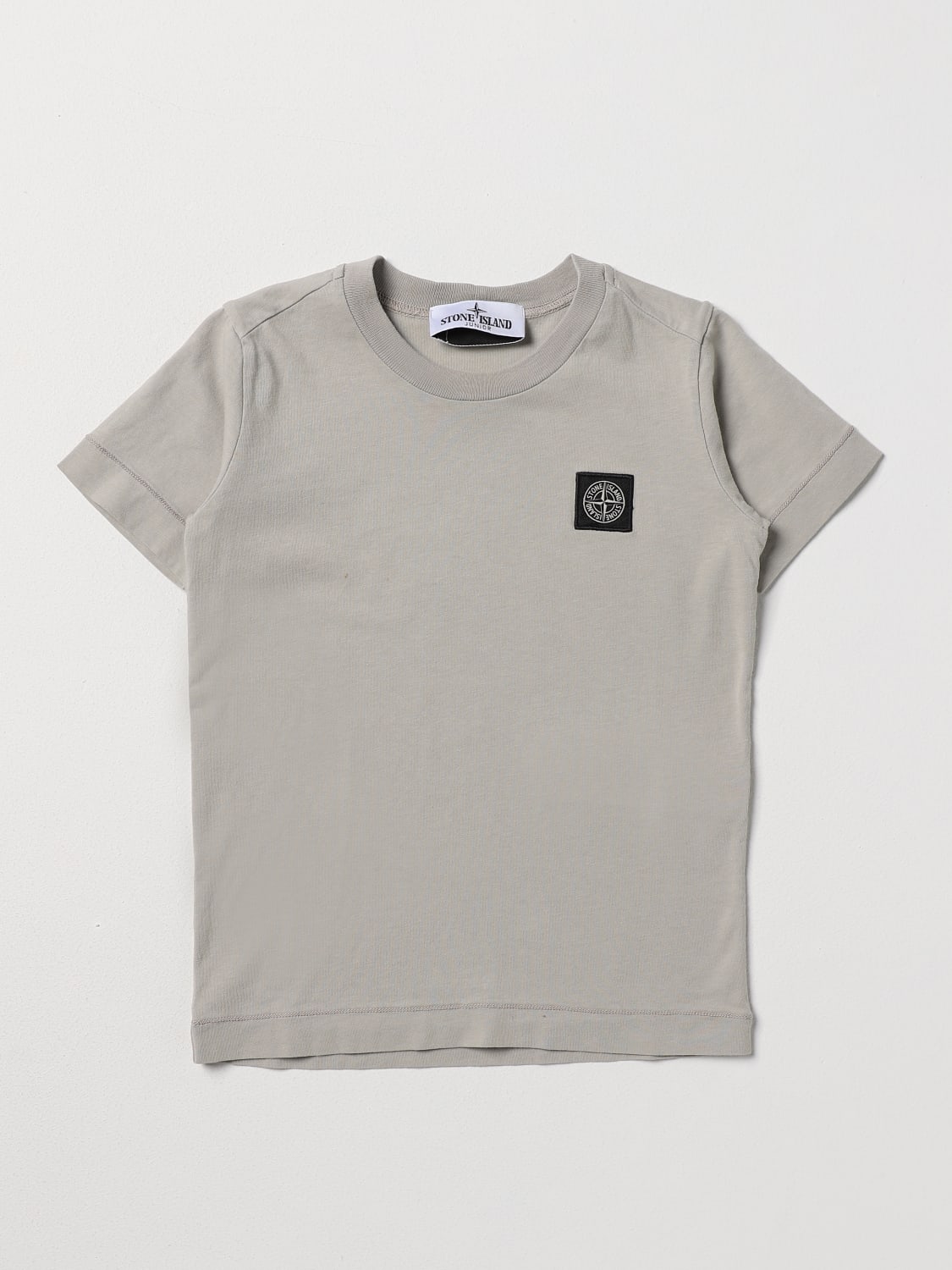 Stone island junior white t clearance shirt