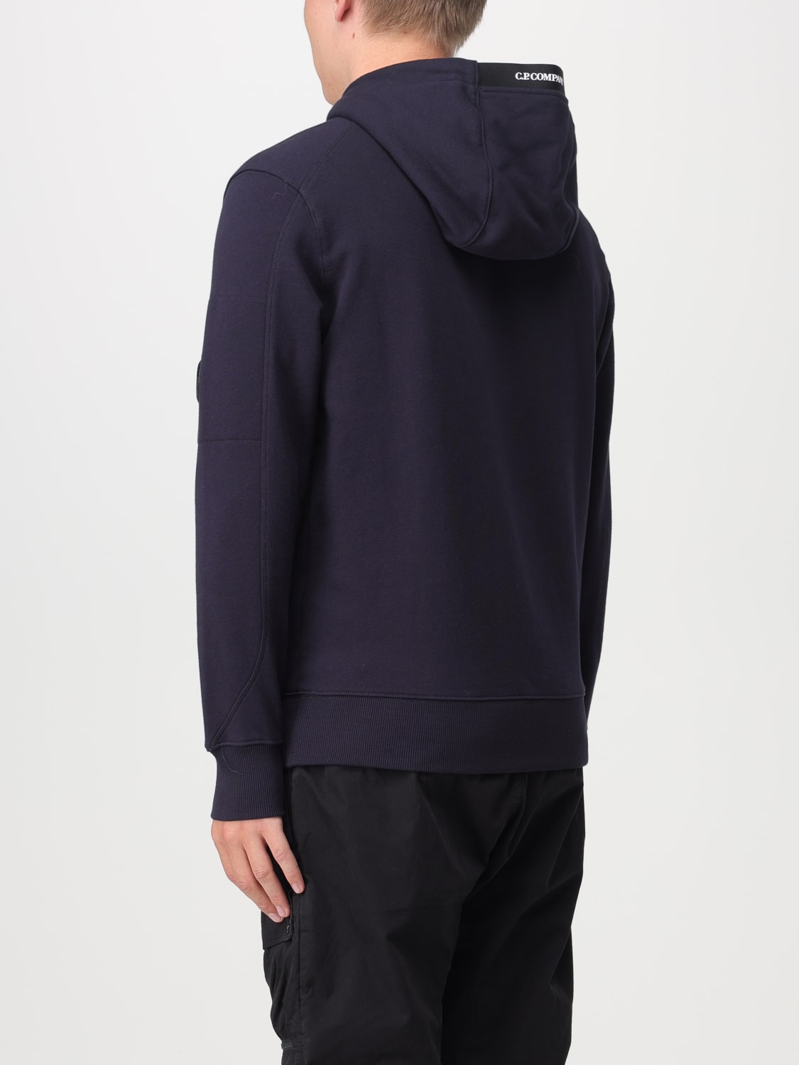 Cp company sale navy hoodie