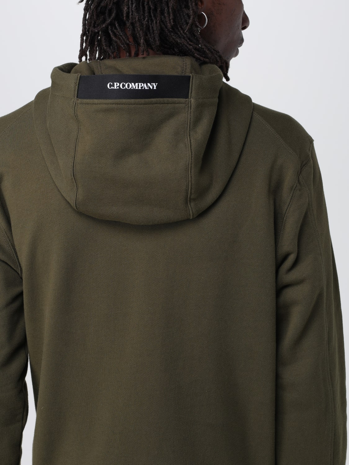 Cp company sales green hoodie