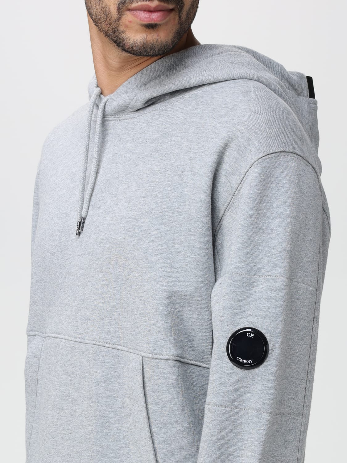 Cp company micro 2024 lens hooded sweatshirt