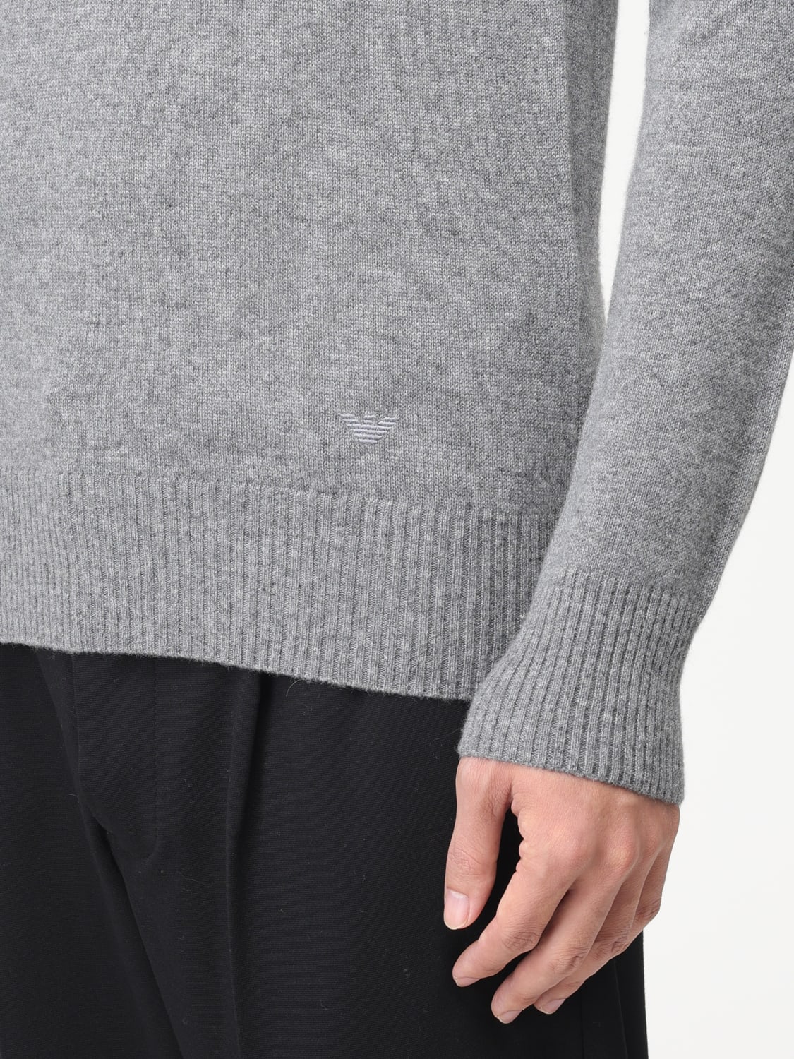 EMPORIO ARMANI sweater for man Grey Emporio Armani sweater