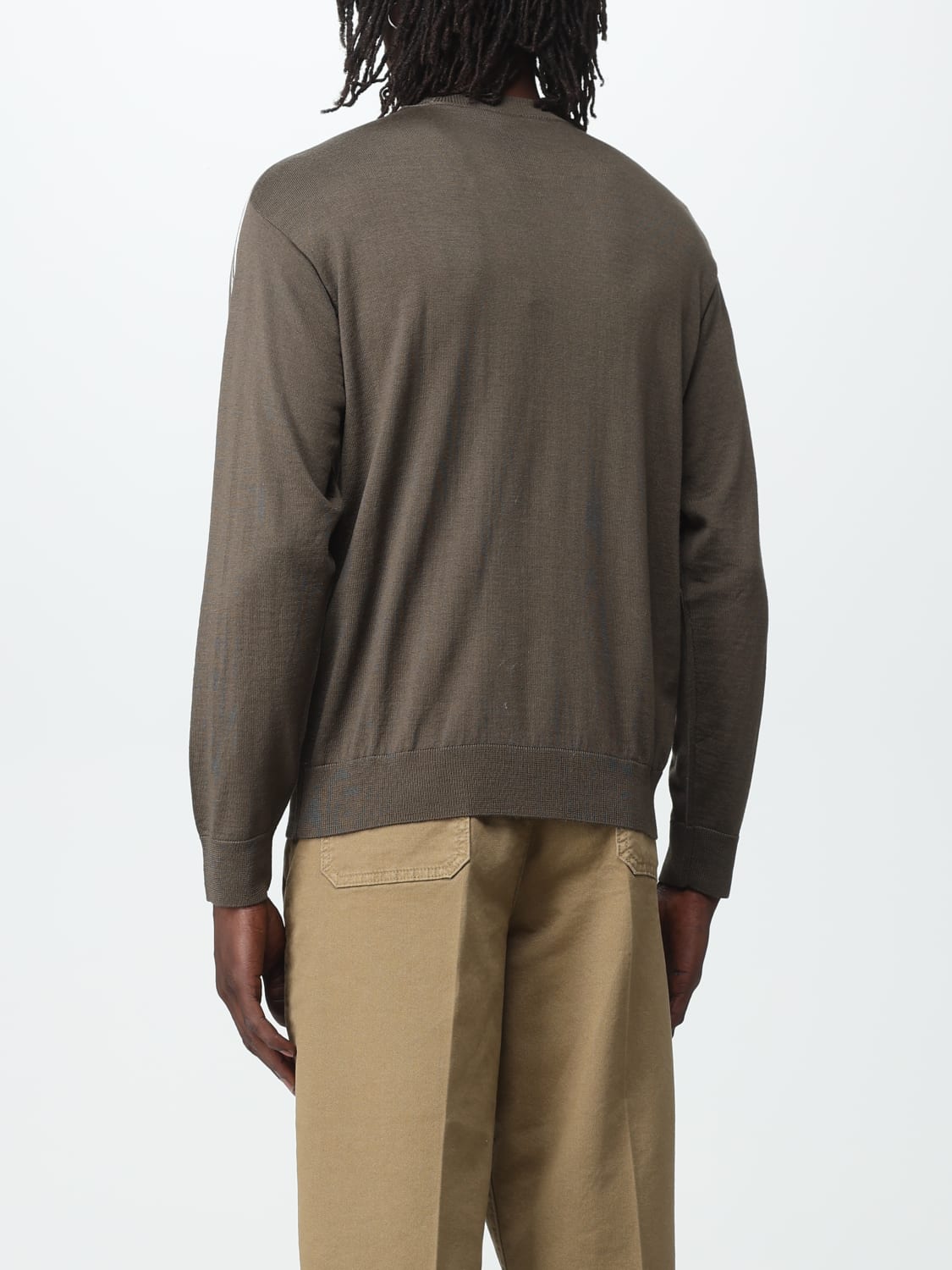 Khaki armani sale jumper